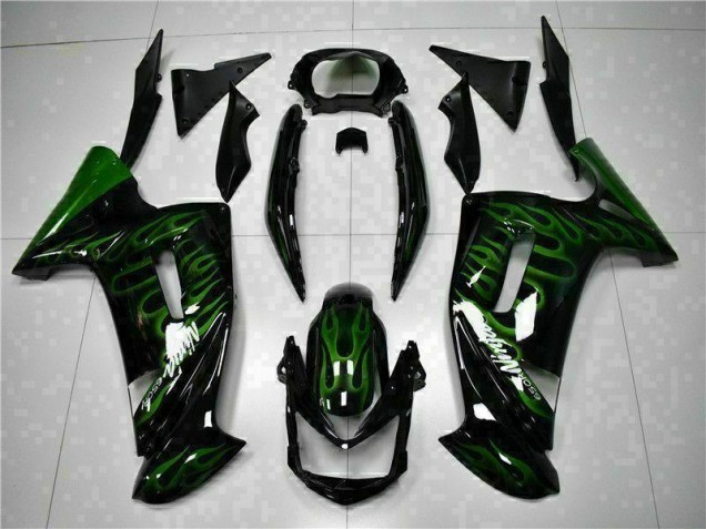 Carene Moto Kawasaki EX650 2006-2008 - Verde Fiamma