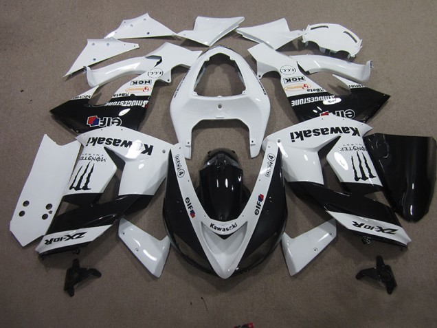 Carene Moto Kawasaki ZX10R 2006-2007 - Bianco Touch4 Monster