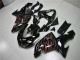 Carene Moto Kawasaki ZX10R 2006-2007 - Nero Grigio Rosso