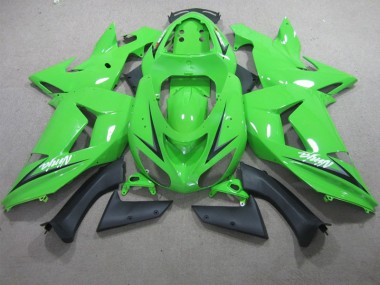 Carene Moto Kawasaki ZX10R 2006-2007 - Verde Ninja