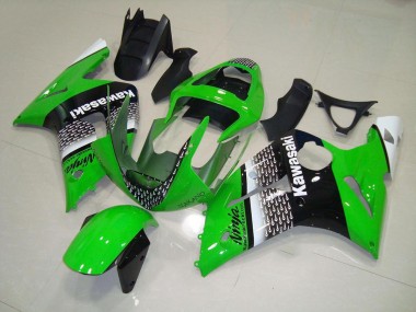 Carene Moto Kawasaki ZX6R 2003-2004 - Verde Nakano