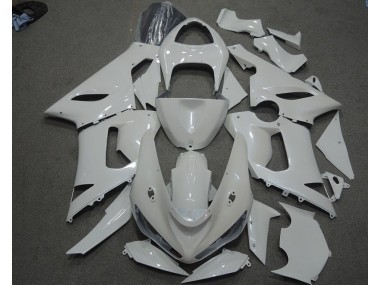 Carene Moto Kawasaki ZX6R 2005-2006 - Bianco