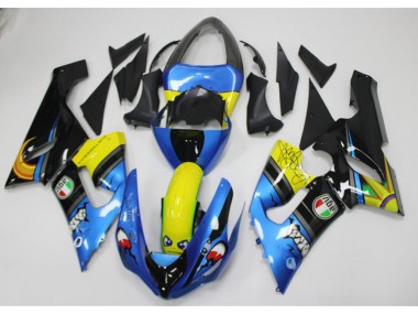 Carene Moto Kawasaki ZX6R 2005-2006 - Squalo