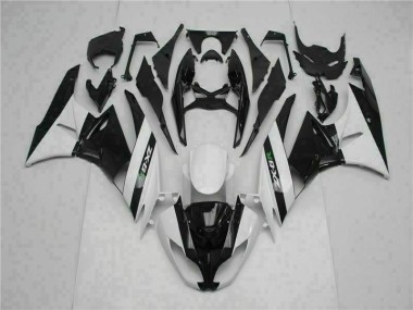 Carene Moto Kawasaki ZX6R 2009-2012 - Nero Bianco