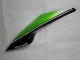 Carene Moto Kawasaki ZX6R 2009-2012 - Verde Nero Bianco 25