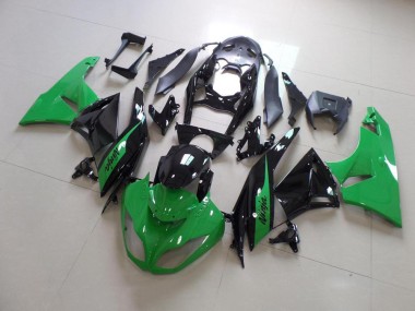 Carene Moto Kawasaki ZX6R 2009-2012 - Verde & Nero