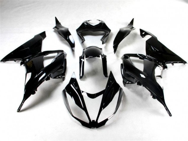 Carene Moto Kawasaki ZX6R 2013-2018 - Lucido Nero