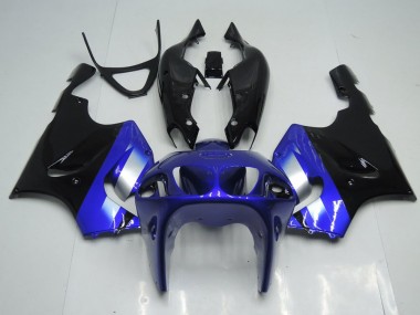 Carene Moto Kawasaki ZX7R 1996-2003 - Blu & Nero