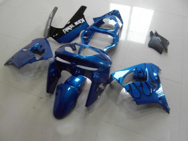 Carene Moto Kawasaki ZX9R 1998-1999 - Blu Nero Fiamma