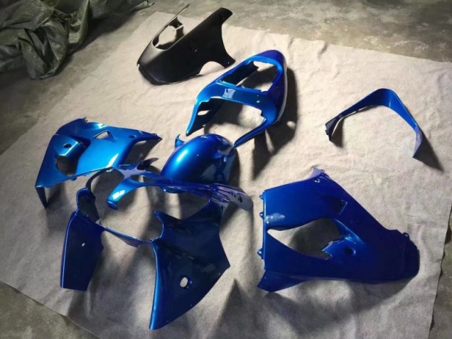 Carene Moto Kawasaki ZX9R 2002-2003 - Blu Nero Opaco