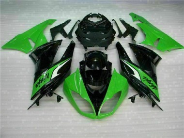 Carene Moto & Plastica Moto Kawasaki ZX6R 2009-2012 - Nero Verde