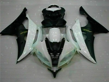 Carene Moto & Plastica Moto Yamaha R6 2008-2016 - Bianco Nero