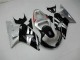 Carene Moto & Plastica Suzuki GSXR 600 / 750 K1 K2 K3 2001-2003 - Nero Argento