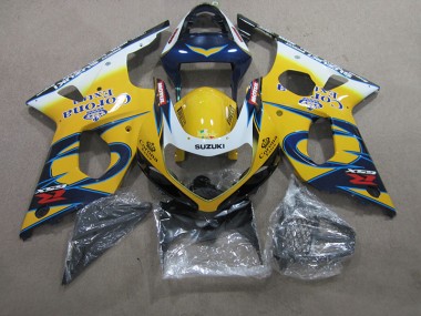 Carene Moto Suzuki GSXR 1000 K1 2000-2002 - Giallo Blu Corona Extra