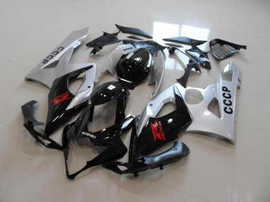 Carene Moto Suzuki GSXR 1000 K5 2005-2006 - Argento Nero