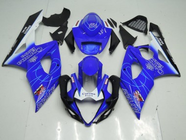 Carene Moto Suzuki GSXR 1000 K5 2005-2006 - Blu Corona