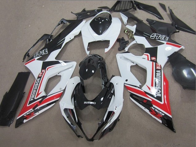 Carene Moto Suzuki GSXR 1000 K5 2005-2006 - Nero Bianco Rosso
