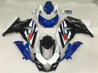 Carene Moto Suzuki GSXR 1000 K9 2009-2016 - Bianco Blu Nero