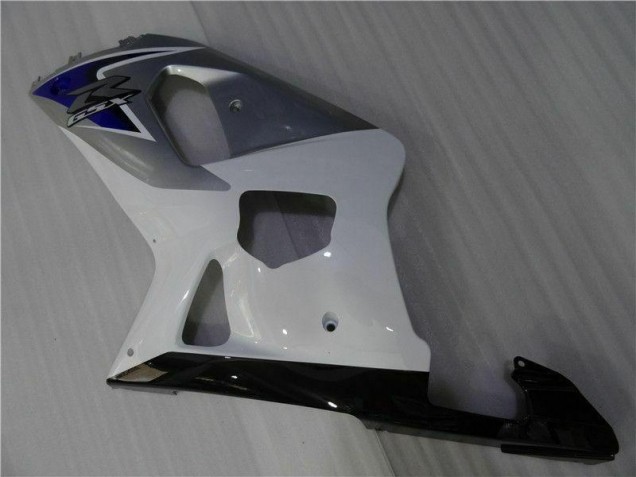 Carene Moto Suzuki GSXR 600 / 750 K1 K2 K3 2001-2003 - Bianco Argento