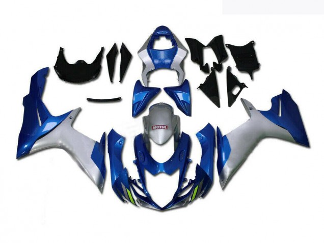 Carene Moto Suzuki GSXR 600 / 750 K11 2011-2024 - Blu Argento