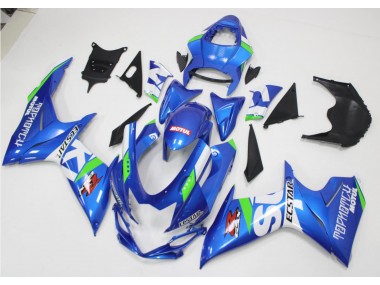 Carene Moto Suzuki GSXR 600 / 750 K11 2011-2024 - Blu Bianco Verde