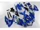 Carene Moto Suzuki GSXR 600 / 750 K8 2008-2010 - Blu Bianco Verde