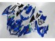 Carene Moto Suzuki GSXR 600 / 750 K8 2008-2010 - Blu Bianco Verde