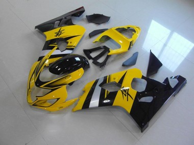 Carene Moto Suzuki GSXR 750 K4 2004-2005 - Giallo Nero
