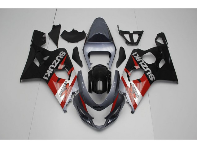 Carene Moto Suzuki GSXR 750 K4 2004-2005 - Nero Rosso