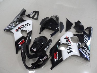 Carene Moto Suzuki GSXR 750 K4 2004-2005 - Nero West