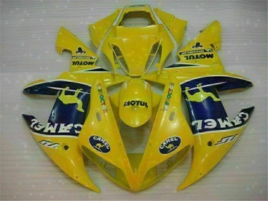 Carene Moto Yamaha R1 2002-2003 - Giallo