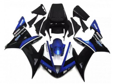 Carene Moto Yamaha R1 2002-2003 - Nero Blu