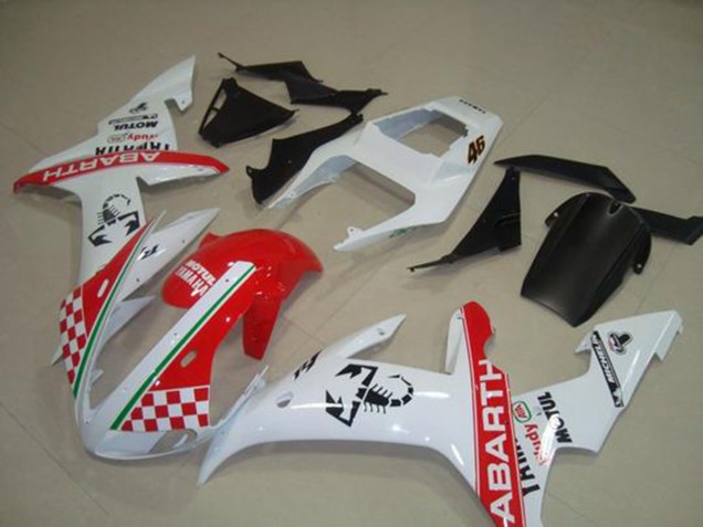 Carene Moto Yamaha R1 2002-2003 - Rosso Bianco Bandiera