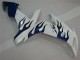 Carene Moto Yamaha R1 2004-2006 - Bianco Blu Fiamma