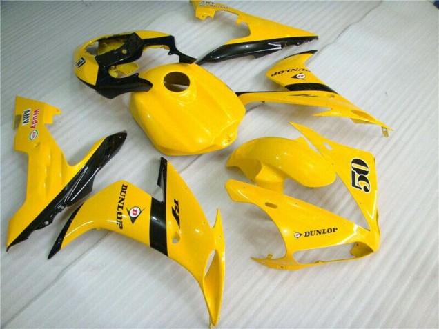 Carene Moto Yamaha R1 2004-2006 - Giallo