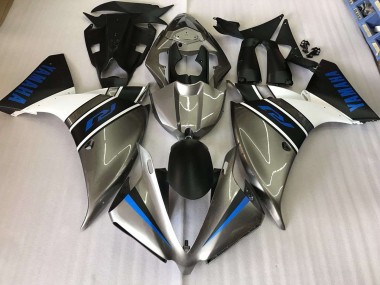 Carene Moto Yamaha R1 2009-2011 - Argento Blu