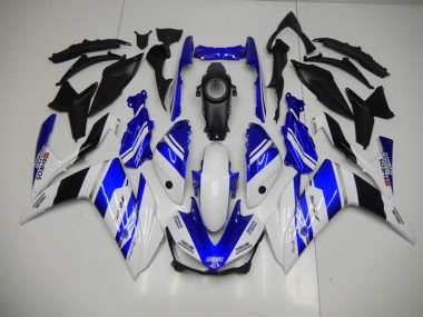 Carene Moto Yamaha R3 2015-2022 - Blu Bianco Blu Bianco ENEOS