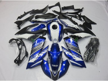 Carene Moto Yamaha R3 2015-2022 - Monster Blu