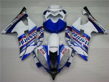 Carene Moto Yamaha R6 2008-2016 - Bianco Blu Sterilgarda Volvo