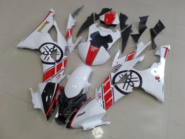 Carene Moto Yamaha R6 2008-2016 - Bianco con Big Yamaha Logo