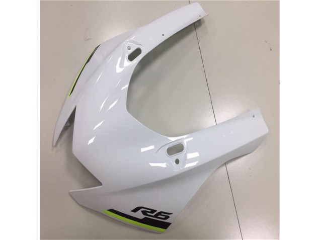 Carene Moto Yamaha R6 2017-2023 - Bianco Argento