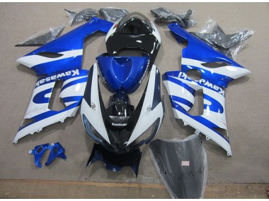 Carrozzeria Moto & Carena Moto Kawasaki ZX6R 2005-2006 - Blu Bianco