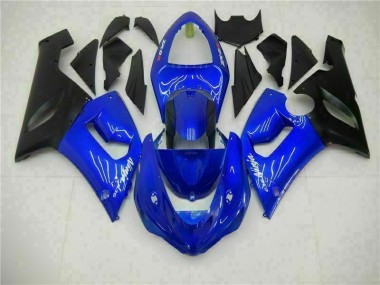 Carrozzeria Moto & Carena Moto Kawasaki ZX6R 2005-2006 - Blu