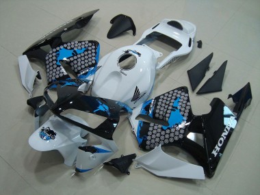 Kit Carena Moto & Plastica Moto Honda CBR 600 RR 2003-2004 - Bianco Nero Blu