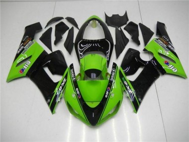 Kit Carena Moto & Plastica Moto Kawasaki ZX6R 2005-2006 - Verde