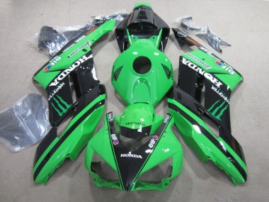 Kit Carenatura Motocicletta Completo ABS Honda CBR 1000 RR 2004-2005 - Nero Verde Monster