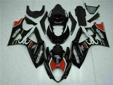 Kit Carenatura Motocicletta Completo ABS Suzuki GSXR 1000 K7 2007-2008 - Nero