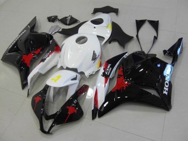 Kit Carene Honda CBR 600 RR 2009-2012 - Nero Rosso Bianco