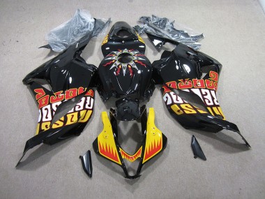 Kit Carene Moto Completa Honda CBR 600 RR 2009-2012 - Nero Giallo