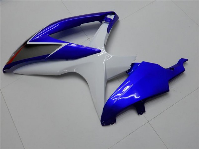 Kit Carene Moto Completa Suzuki GSXR 600 / 750 K8 2008-2010 - Bianco Blu